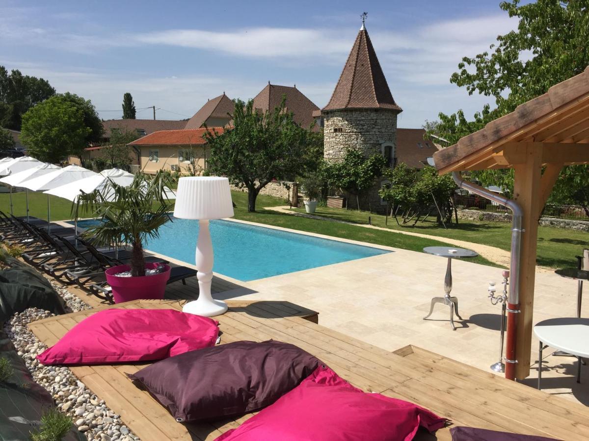 ホテル Domaine De Suzel Vignieu エクステリア 写真