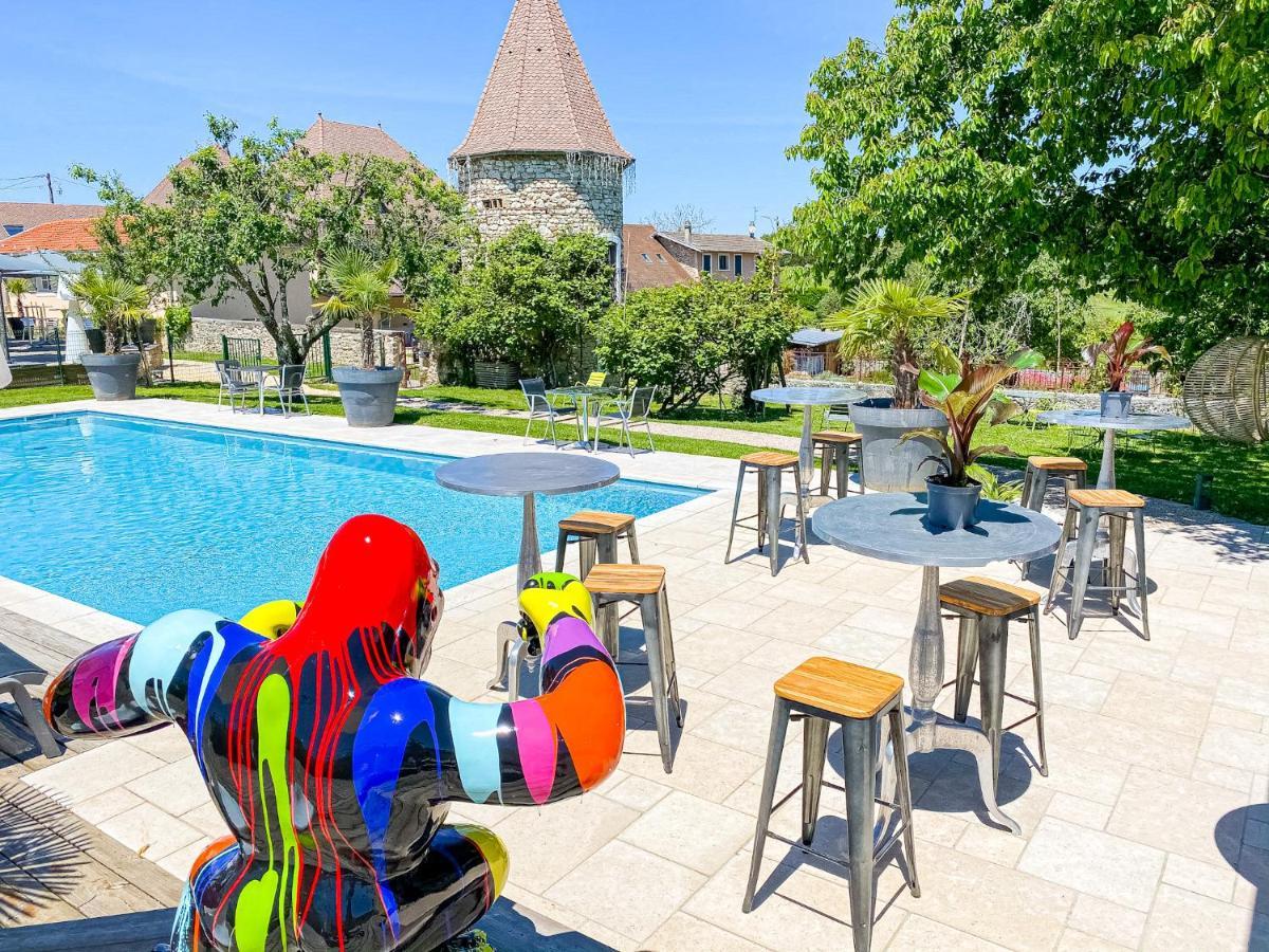 ホテル Domaine De Suzel Vignieu エクステリア 写真